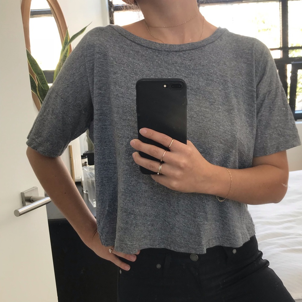 Madewell Crop Tee